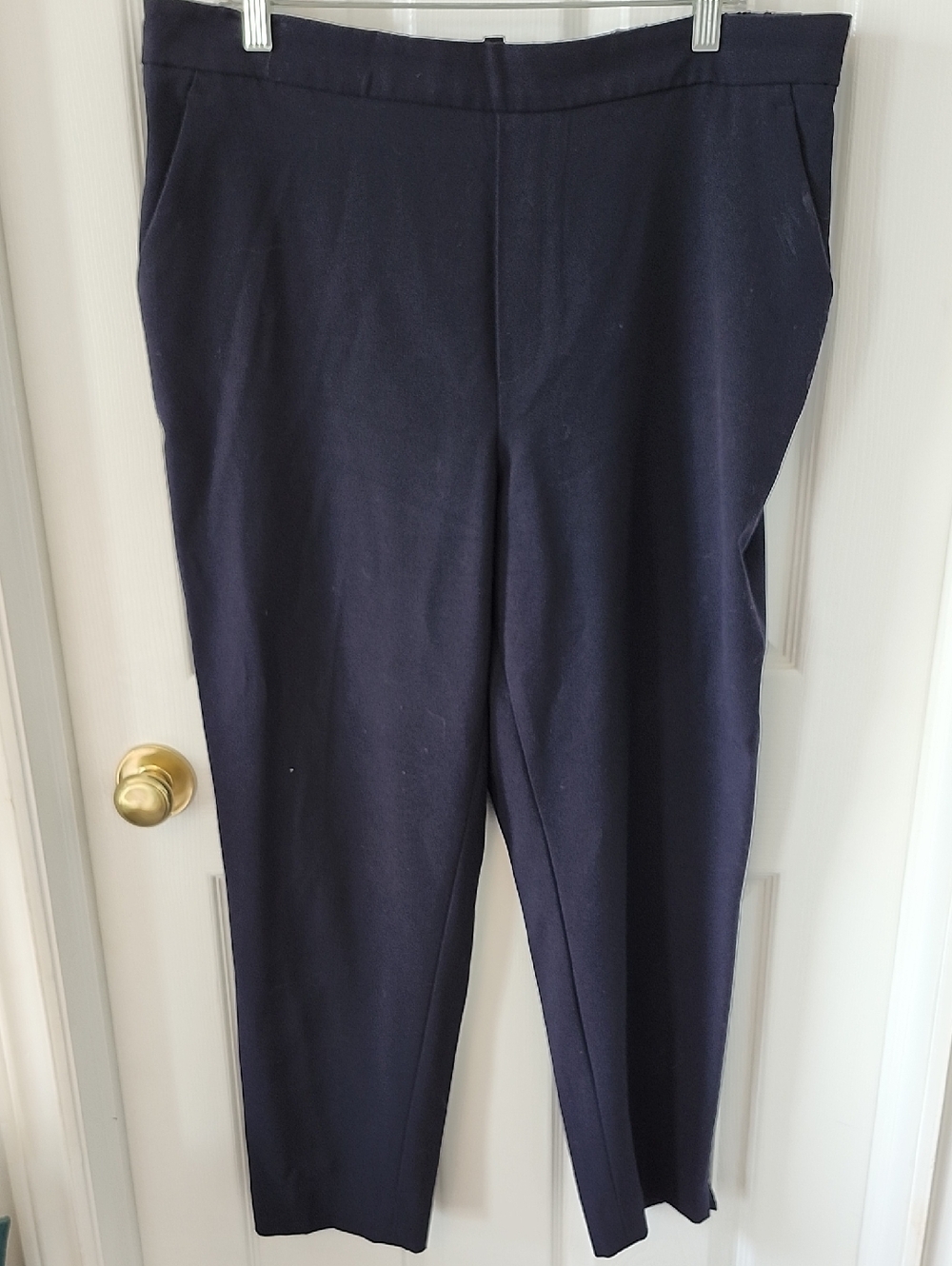 Banana Republic Women's Navy Straight Leg Pants